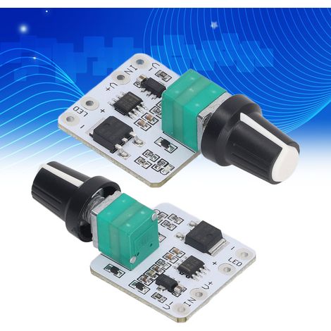 Module de variation d'intensité LED à tension constante avec panneau de commande, bouton de réglage de la luminosité, caisson lumineux publicitaire sans scintillement, 6-24 V CC (1/5)