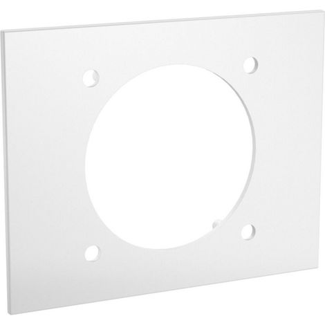 Abdeckplatte Rehau signa base PC ABS Weiß RAL 9010 (1/2)