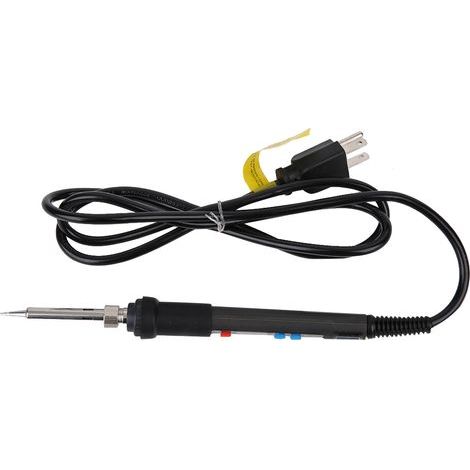 Elektrischer Lötkolben mit LCD-Digitalanzeige und konstanter Temperatur, 10 A, 110 V, mit US-Stecker (1/5)