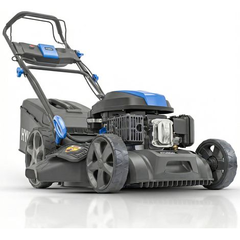 Hyundai Tondeuse Sans Fil 56cm Autotractée 196cc Démarrage électrique Mulch 70L HYM22200SPEX-EU