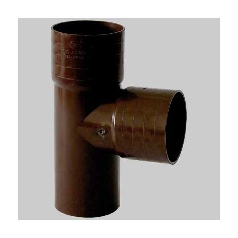 BRAGA 87° PVC TESTA DI MORO - Ø 80