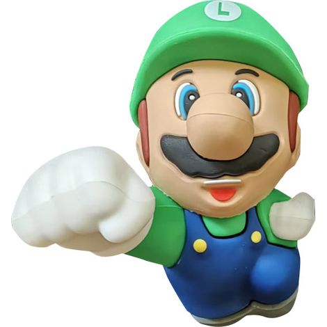 3D Mario Cute Stuffed Toy / Motorcycle, Bike, Scooter, Car Dashboard Decor – Self-Adhesive Backing for Easy Mounting