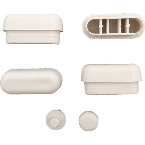 Kit paracolpi in gomma per copriwater termoindurente multi spessore H12