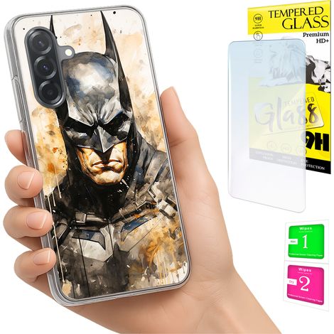 Funda para Samsung Galaxy A36 / A56 con cubierta para foto, tapa trasera y cristal 9H. (1/5)