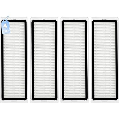 4 Filtre HEPA,Lavable,Polyester,D10 Plus,D20 Pro Plus,Aspirateur Robot (1/5)