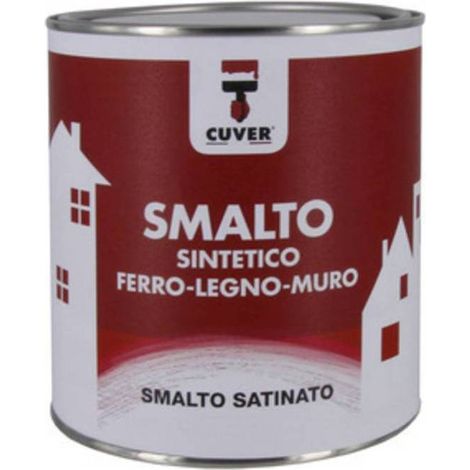 6 x SMALTO CUVER 0,375 L SATINATO BIANCO