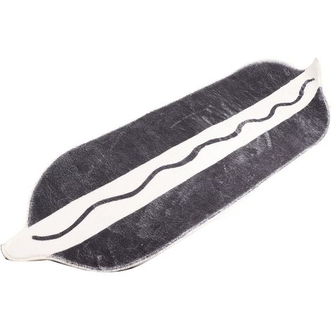 Tapis de couloir à carreaux noirs et blancs, style vintage, absorbant l'eau et résistant aux taches, pour la maison ou la chambre (Type 2, 40 x 120 cm). (1/5)
