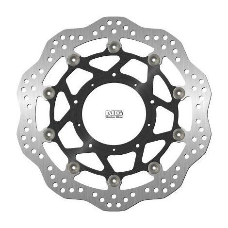 Disco de freno delantero NG Wave para Honda CRF1100 Africa Twin 19-23 de aluminio