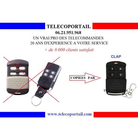 CLAP TELECOMMANDE COPIEUSE MULTIFREQUENCE NEO10 MODELE T, T10 (1/2)