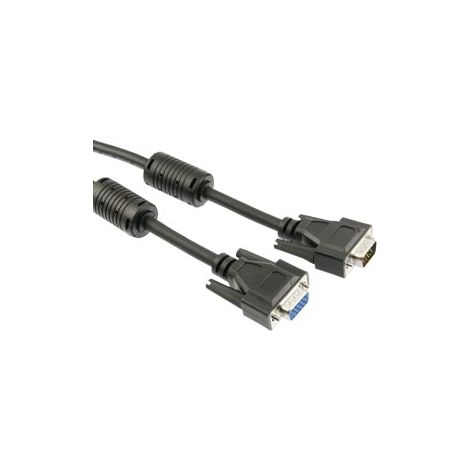 S-IMPULS VGA-Anschlusskabel, Verlängerung, 1,8 m, schwarz