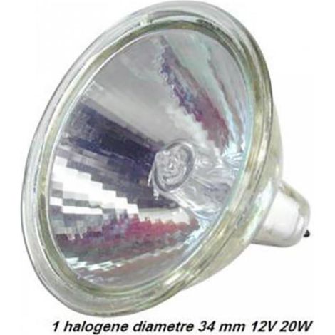 Ampoule halogène 12V 20W Ø34m One pour moto Neuf