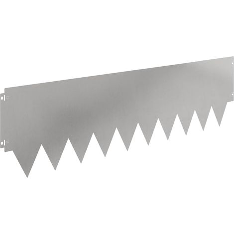 Bordure de Pelouse 20 pcs métal vidaXL