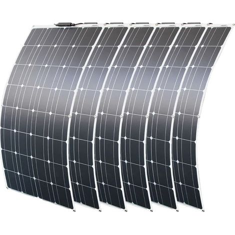 Panneau Solaire, Monocristallin, Design Flexible, Panneau solaire de 600w (1/2)