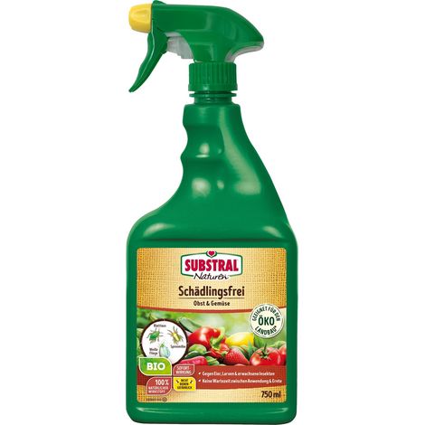 Substral Naturen Bio Schädlingsfrei Obst & Gemüse 750ml (1/2)