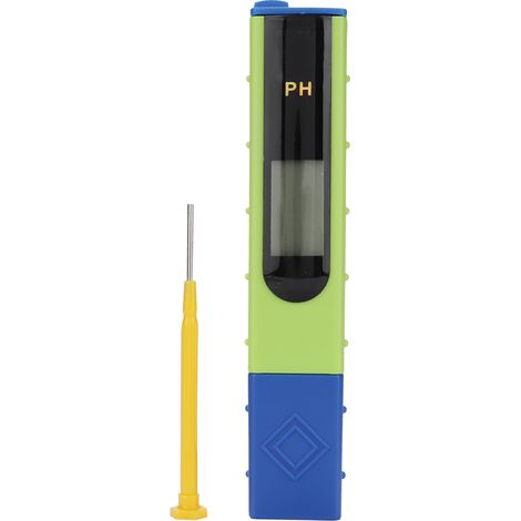 Medidor pH Digital Portátil, Precisión ±0.1 y Compensación ATC 0-50°C, Pantalla LCD – Ideal para Acuarios, Piscinas e Hidroponía (1/5)