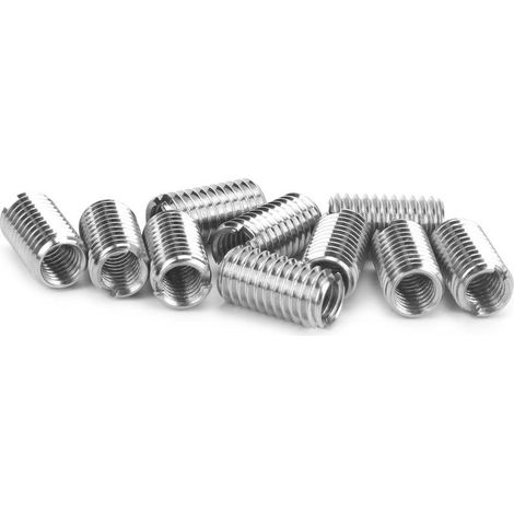 10 Pièces Raccords Filetés Mâle Femelle Réducteurs Acier Inox Outil Réparation Quincaillerie Industrielle (1/5)