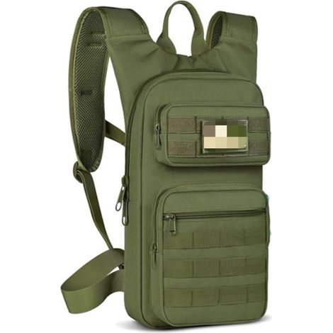 Sac à dos de randonnée, vélo et voyage portable avec poche pour eau. (1/5)