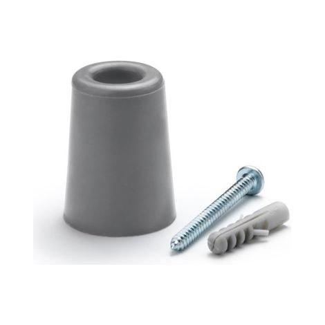 Fermaporta alto in gomma Grigio INOFIX Blister