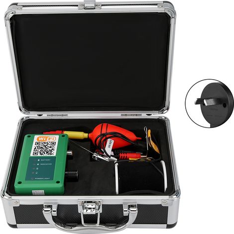 Caméra vidéo sous-marine 720P, câble 50m, WiFi 6LED, angle large 165°, IP68, 100-240V (AU) (1/5)