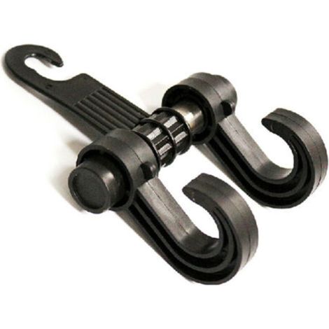 Car seat headrest hooks, 1 hook, suitable for shopping bags, coats, handbags, baby products in cars, Jeeps, T-cars (1/5)