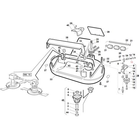 Verzinkte Motorspannerfeder TGTECH ORIGINAL GIANNI FERRARI BFB 95200000002