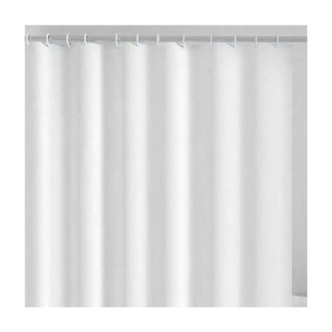 TENDA PER DOCCIA IN VINILE MOD. WHITE Misura: cm 180x200