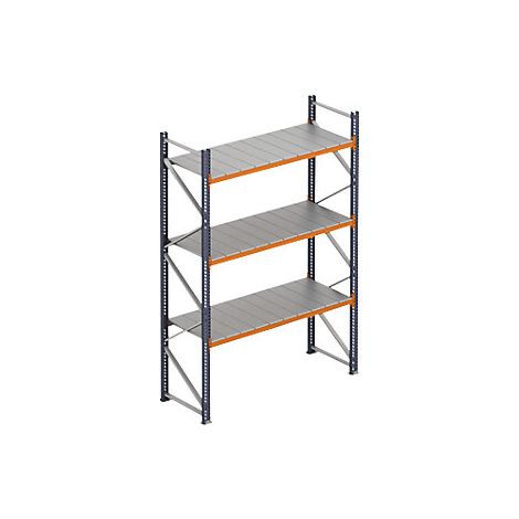 kaiserkraft  Scaffale a ripiani lunghi  portata campata 8000 kg