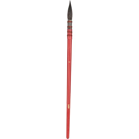 Watercolor Paint Brush Squirrel Hair Tip Red Handle Hand Tie Iron Circle Acrylic Artist SupplyRed No. 2 (1/5)
