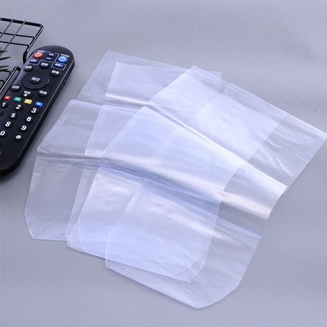 BEBUSINGOTO Película termorretráctil para TV, aire acondicionado, control remoto de vídeo, cubierta protectora transparente, 5 unidades por paquete (1/5)