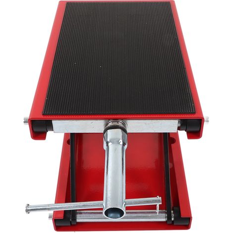 Support Moto Jack Cric Levage à Crémaillère Plateforme de Réparation Réglable pour Moto Tractor (1/5)