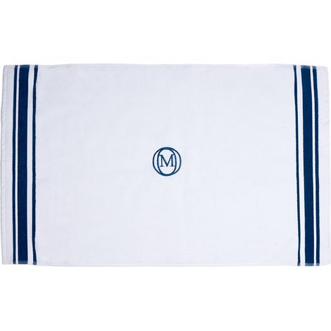 Tappeto da bagno MonogrLinea 60x100cm blu mare / Officine Monogram (1/4)