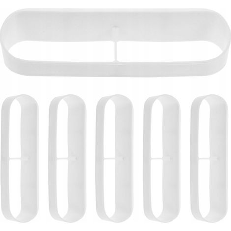 Set di 6 porta tappi autoadesivi per bottiglie da bagno