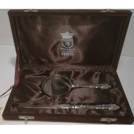 Idea regalo confezione coltello tagliacarte e lente ingrandimento Sheffield (1/5)
