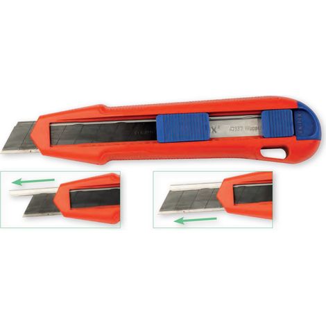 Cutter Cutix 18mm Romus Précision Et Sécurité Avec Lame Stabilisée - Romus