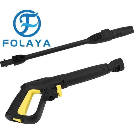 FOLAYA Pistolet de déclenchement Kit de remplacer Convient pour Le système de dégagement Rapide de Tuyau Karcher K2 K3 K4 K5 K7 (1/3)