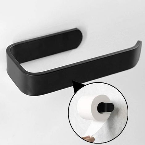 Porte-papier toilette, aluminium/mural, pour rangement mural (1/5)