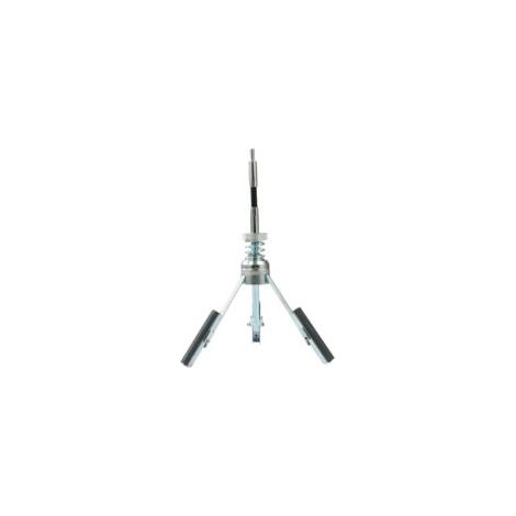 Utensile di levigatura Honahle Ø 51-178 mm Cilindro e manicotti di levigatura con lama da 3 pollici, grana 220, 3 bracci - Crezuo