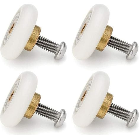 CCYKXA Set of 4 replacement rollers for sliding shower doors, diameter 19 mm (1/5)