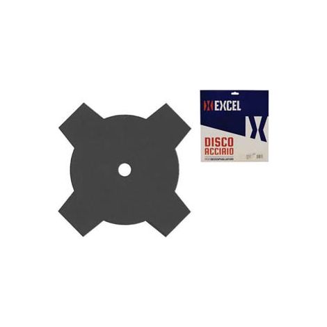 DISCO IN METALLO PER DECESPUGLIATORE A 4 DENTI    EXCEL