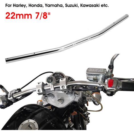 7/8'' 22mm Motorcycle Handlebar For Suzuki Honda CG125 GN125 JH70Chrome