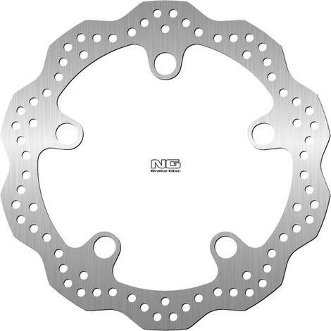 Disco de freno delantero de acero perforado NG para Honda CB/CBF 300/125R/250R/250 (2018-2022)