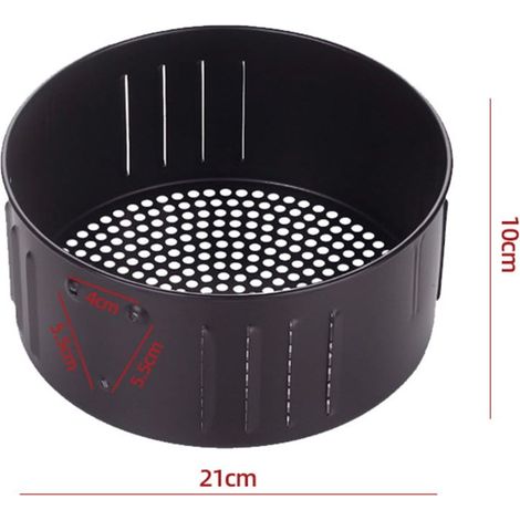 Panier Pour Friteuse À Air - En Fonte - Compatible Avec Toutes Les Friteuses À Air - Capacité 2,6 L ou 3,5 L (1/3)
