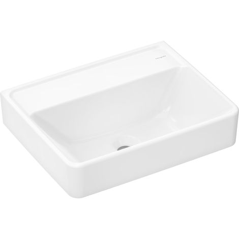 hansgrohe Xanuia Q lavabo, sin agujero para grifo, sin