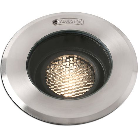 [NEUWERTIG] B-Ware Geiser LED Deckeneinbauleuchte Deckenleuchte seewasserfest Edelstahl Glas Außen (1/2)