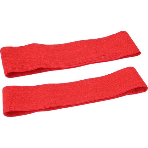 Fascia di Resistenza per Allenamento Gambe e Glutei in Nylon Rosso (1/5)