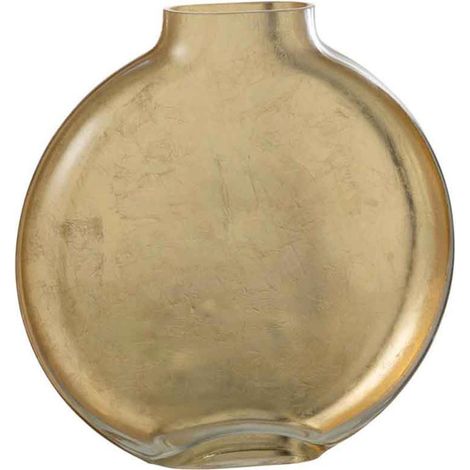 Vase Design en Verre "Miki" 25cm Or (1/3)