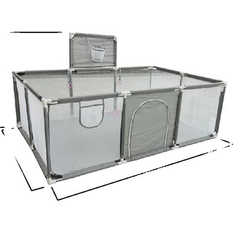 Box per bambini, ampia superficie di 3,6 m², struttura in tessuto resistente. (1/2)