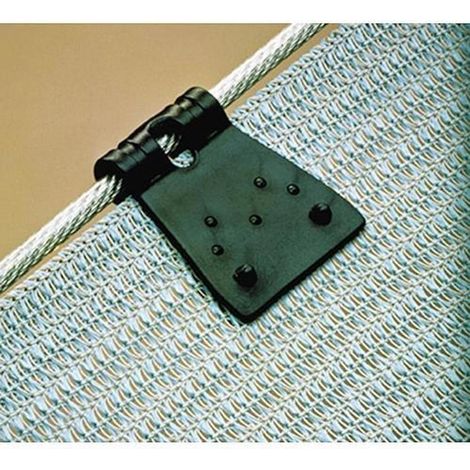 Clip de fixation pour toile d'ombrage, accessoire de fixation adapté, pièces de fixation pour protection solaire extérieure, kit de fixation pour bâche d'ombrage