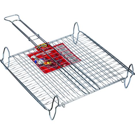 1PZ GRATICOLA TIPO BOMBATO CON PIEDI ALTI cm. 22x27
