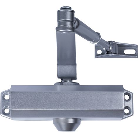 Chiusura porte wolfpack linea professionale argento metallo robusto (1/5)